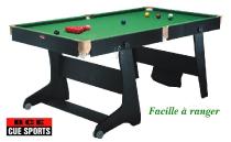 Billard Clifton américain/Snooker 6 ft Pliable + fléchettes