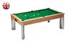 Billard FUSION Pool anglais 7 ft chataignier + plateau table